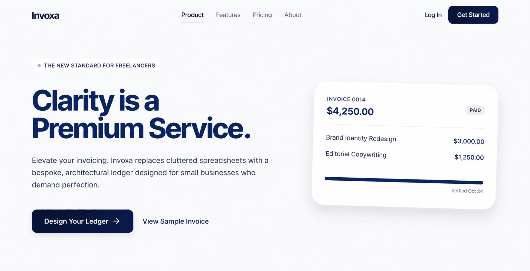 Invoxa — Smart Invoice Platform